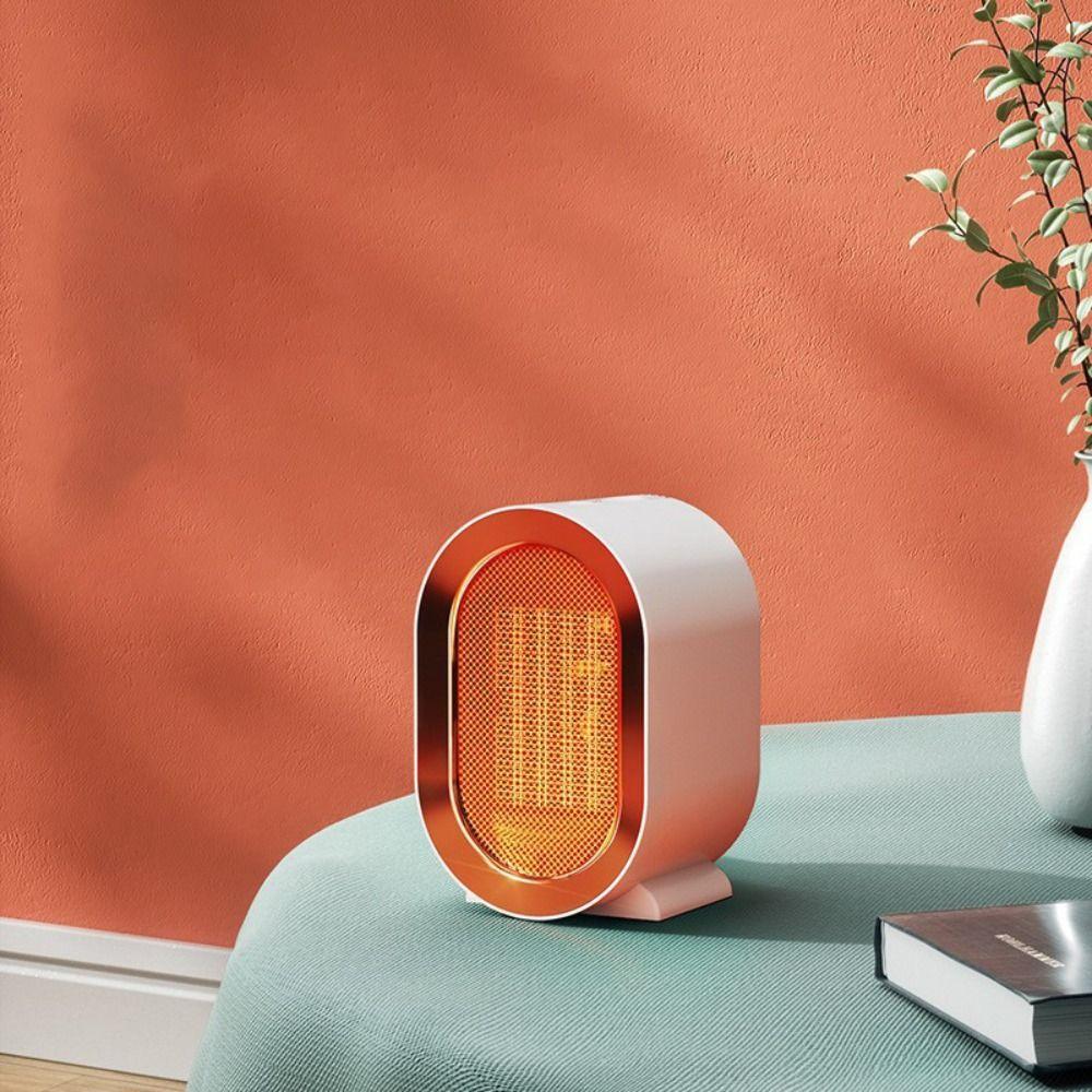 Flammhemmendes Material Schreibtischheizung Ovale Elektroheizung Warmer Lüfter Heißluftventilator Büro