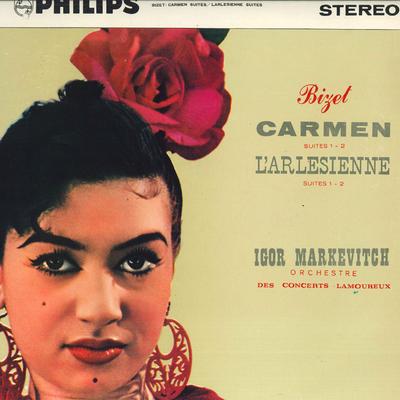 LP Record IGOR MARKEVITCH, ORCHESTRE DES CONC - Bizet Carmen Suites / Larlesienne S SFL7604 PHILIPS Japan Classical Used