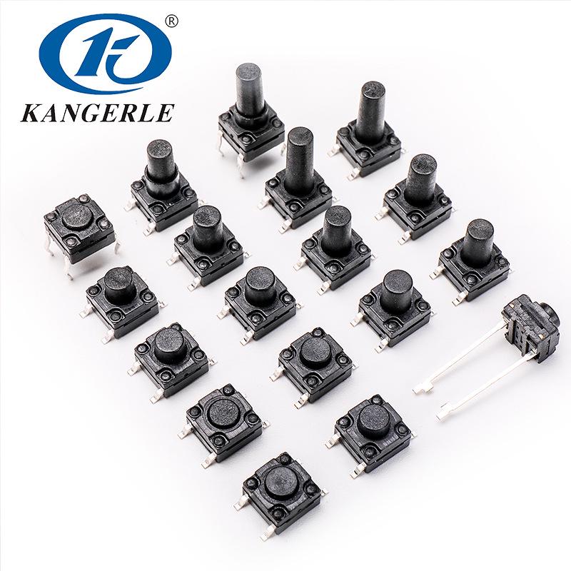 Waterproof 6x6 SMD Tactile Switch with Various Heights