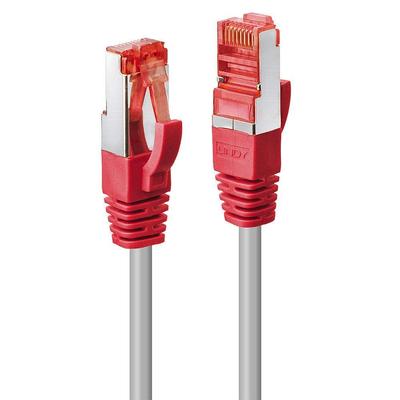 LINDY 20m 6 Snagless Gigabit Crossover Network Gray Cat. S/FTP Cable, (Part Number 47844)