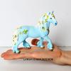 Toy Horses Equestrian Rider Horse Playset Farm Animals Action Figure Animal Figurines Plastic Models Children Toys Kids Gifts