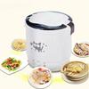 12V 24V 220V Electric Mini Rice Cooker Portable Multi Cooker Household Rice Cookers Pot Cooking Machine Pans For Car Truck Home