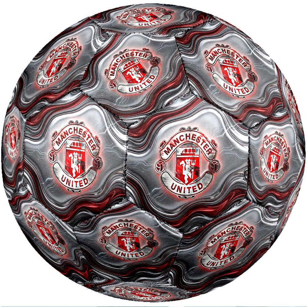 Pallone da calcio tema Manchester United Taglia 5 Pallone da calcio Tocco Morbido Pallone da calcio per Allenamento Professionale per Sport all'Aperto