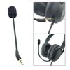 Flexible Noise Canceling Boom Mic for K820NC Headsets Microphones Boom for Professional Gamers Streamers Easy To Use