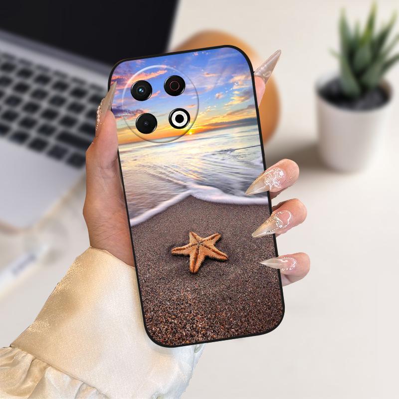 For Tecno Spark 30 Pro 4G Case KL7 Fashion Soft Silicone TPU Phone Back Cover For Tecno Spark30 Pro Shockproof Bumper Fundas