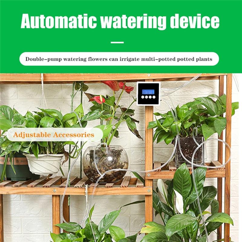 A03F-Automatic Garden Irrigation Controller Intelligent Drip Irrigation Water Pump Timer System Home Sprinkle Watering Device