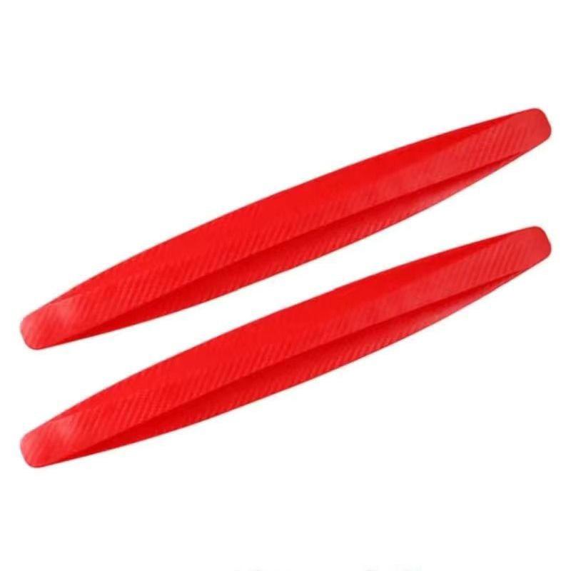 2Pcs Car Bumper Protector Strip Anti-collision Protection Strips Sticker Guard Corner Protector Scratch Body Auto Accessories