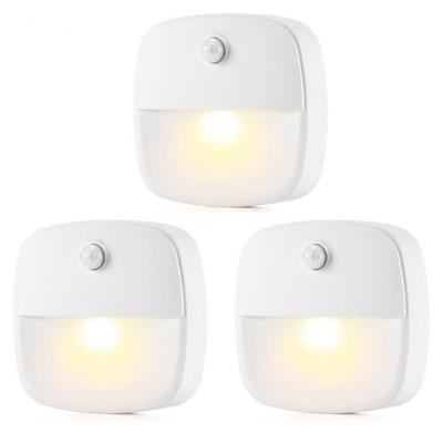 Night Light - LED - Motion Detector - Indoor - 3Pcs