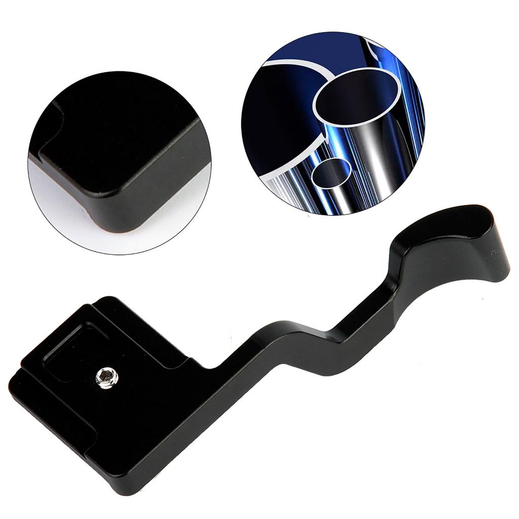 Mini Metal Black High Quality Hand Thumb Up Grip Camera Plate for Fujifilm Fuji Camera