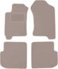 Beige Velour Floor Mats For: Subaru Forester I Crossover (1997-2002)
