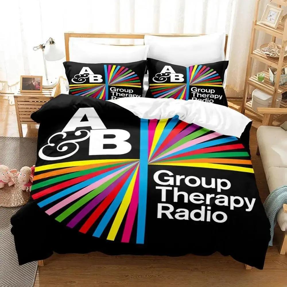 Impression 3D Groupe de Musique Above & Beyond Ensemble de Literie Garçons Filles Taille Twin Queen Housse de Couette Taie d'Oreiller Lit Enfants Adulte Textiles de Maison