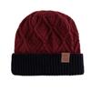 Winter Slouchy Fashionable Trendy Women New Brand Latest Fresh Hats Various Wearing Method Reversible Beanie Hat Thick Knitted Hats