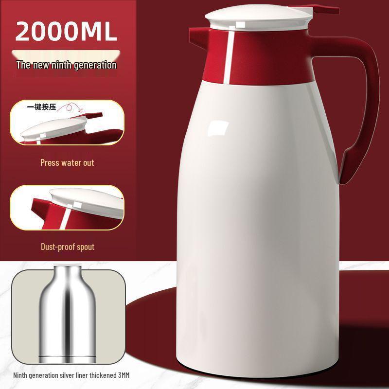 Large Capacity Insulated Thermos Flask for Home, Office & Dorm