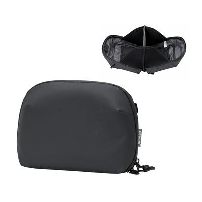Peak Biz Travel Gadget Small Gadget Pouch, Pouch, Pouch, Bag-in-Bag, Medium, Black, VPEAK-IN09