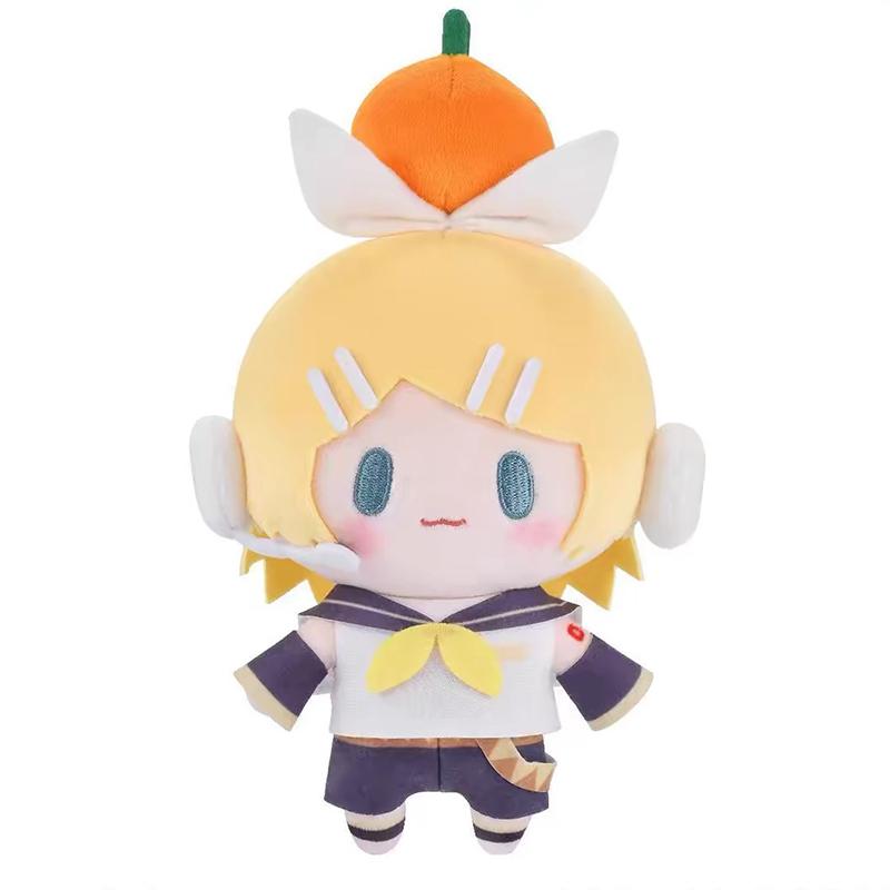 Hatsune Miku Pluszowe Zabawki Brelok Kagamine Len Rin Plecak Anime Gadżet Urocza Wypchana Lalka Dekoracja Torby Prezent Urodzinowy dla Dziewczynki