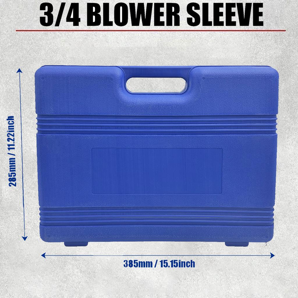 12-Piece 3/4"Drive Deep Impact Socket Set,large Socket Set Impact Grade Socket Set, 6 Point Axle Nut Sockets Set,CR-MO,Metric