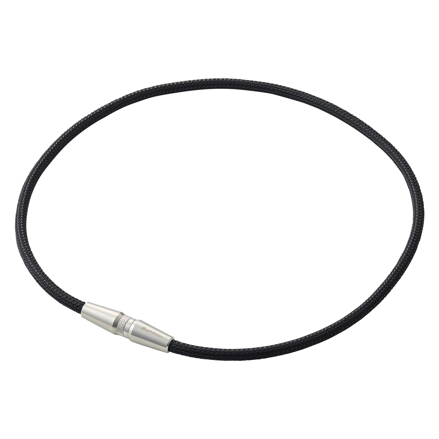 

Phiten RAKUWA Neck X50 AG Серебряное кольцо-цепочка с насечками 50 см Аква Золотой Аква Титан X50 Пропитанный Черный