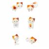 Cute Cat Figurine Mini Kitten Ornament Cartoon Animal Desktop Decor For Computer Monitor Edge Office Home Display Gifts