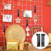 10pcs Heavy Duty Grid Panel Hooks Space Saving Wall Mounted Hangers Multipurpose Organizers for Home Business Use