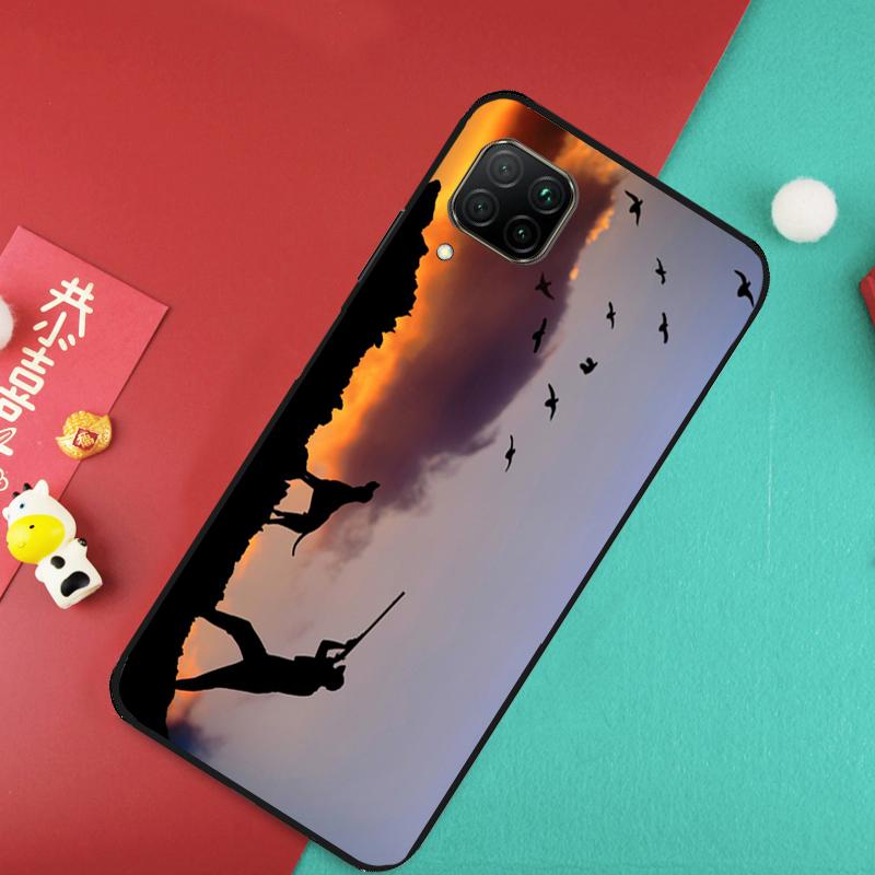 Bird Duck Hunting Sunset For Huawei Nova 12S 9 10 SE 7i 8i 11i 12i Y60 Y61 Y70 Y72 Y73 Y90 Y91 P20 P30 P40 Lite Case