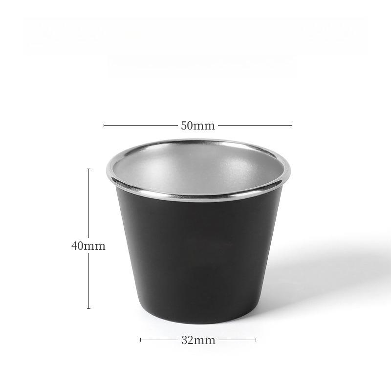 1Pc Outdoor 50ml Beer Mug 304 Stainless Steel Water Cup Tea Cup Camping Style Coffee Mug
