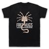 2025 T-shirts Are Selling Well In Summer FREE HUGS ALIENS FACEHUGGER ALIEN SCI FI Sci-fi Opposite-sex Movie T-shirt