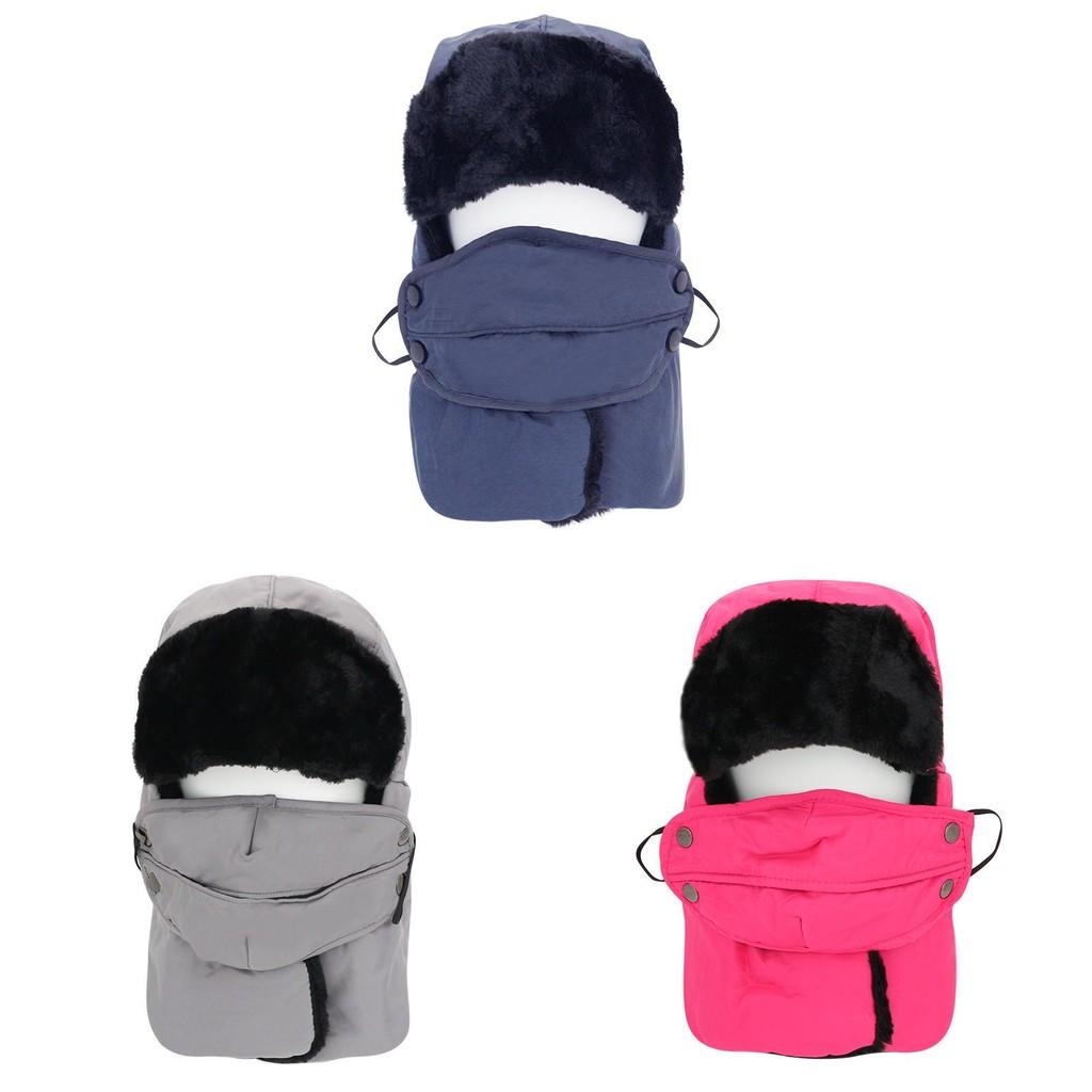 Thickened Ushanka Hat Winter Warmth Ear Protection Outdoor Windproof Gift Cap