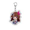 Kawaii Virtual YouTuber VTuber Acrylic Keychain Cartoon Cute Anime Hololive Production Bag Charm Creative Jewelry Accessories