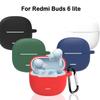 Silicone Cover Case For Redmi Buds 6 lite Wireless Bluetooth Headphone Protective Shell Anti Scratch Headset Protector Sleeve