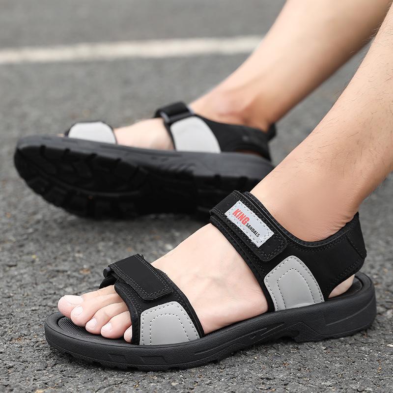 fashion Man Outdoor Sandals Black Sneakers Comfortable Beach Sandals Mens Shoes Casual shoesqp09