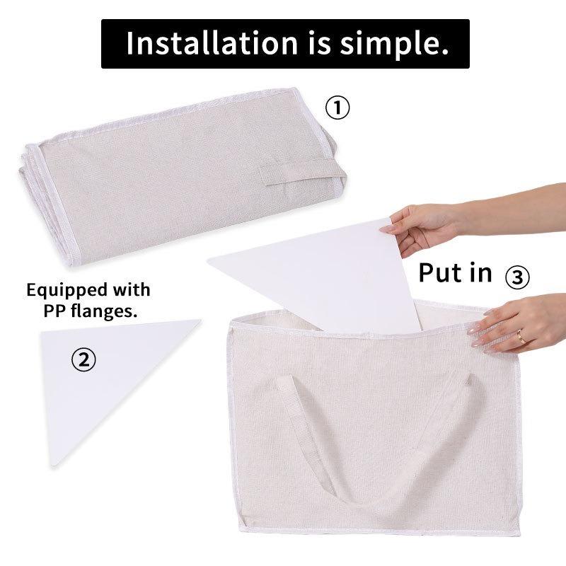 Large-Capacity Triangular Hanger Storage Bag-Space-Saving Organizer for Home&Bathroom, Neat Storage Solution for Clothes Hangers