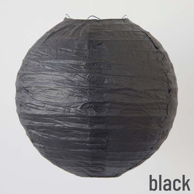Colorful Handmade Paper Lanterns for Mid-Autumn Festival - Red DIY Round Lanterns for Shopping Mall Decoration