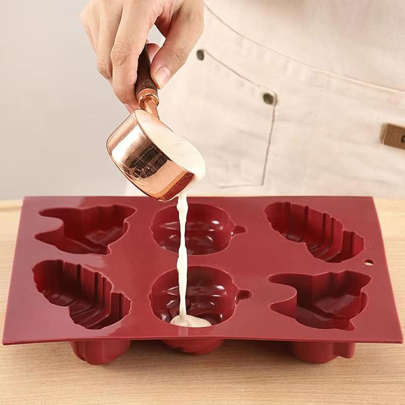 Halloween Silicone Cake Mold Creative Biscuit Pumpkin Cake Mold Ghost Doll Pumpkin Baking Mold Baking Tools Kitchen Accessories