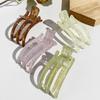 Korean Fashion Hair Claw Clip Duckbill Barrette for Women Crab Acrylic Hairpin Ponytail Hairgrip Girls Hair Accessories Headwear