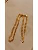 Vietnamese Gold-Plated Brass Phoenix Tail Necklace - Fashionable Clavicle Chain Gift for Ladies