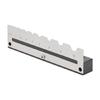 Wall Mountable Hex Wrench Tool Organizer Space Efficient Aluminum Shelf Stand For 1.5mm To 10mm Hex Keys