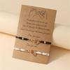 1 Pair Handmade Friendship Bracelets Rope Bracelets Set Adjustable Cotton Anklets Unisex Bracelet for Any Occasion