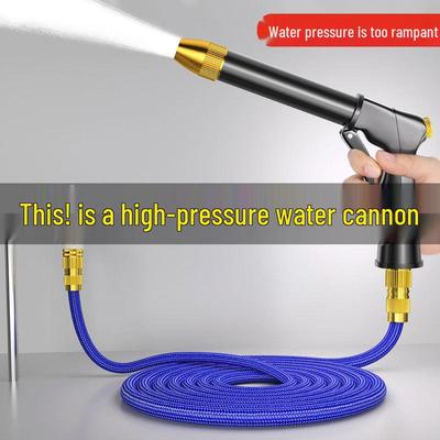 Tuyau rétractable haute pression et buse de pulvérisation pour lavage de voiture