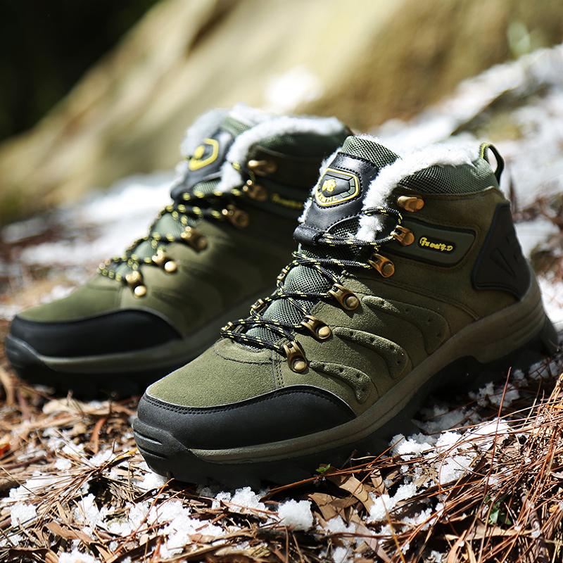 Мужские брендовые зимние ботинки для снега — фото 16