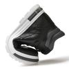 Moda FUQIAO Nuove Scarpe con Rialzo Alte Casual Sneakers da Uomo Aumento Altezza 8cm Pelle Scamosciata di Mucca Scarpe Casual da Designer