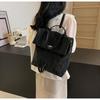 Korean Style Women's Fashion Backpack - 2025 Summer Collection: Simple, Casual, Large Capacity for Versatile Short Trips