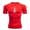 2026 Maglietta a Compressione da Uomo Anime Fitness Sport Corsa Aderente Palestra T-shirt Allenamento Atletico Asciugatura Rapida Top Maglietta Estiva y2k