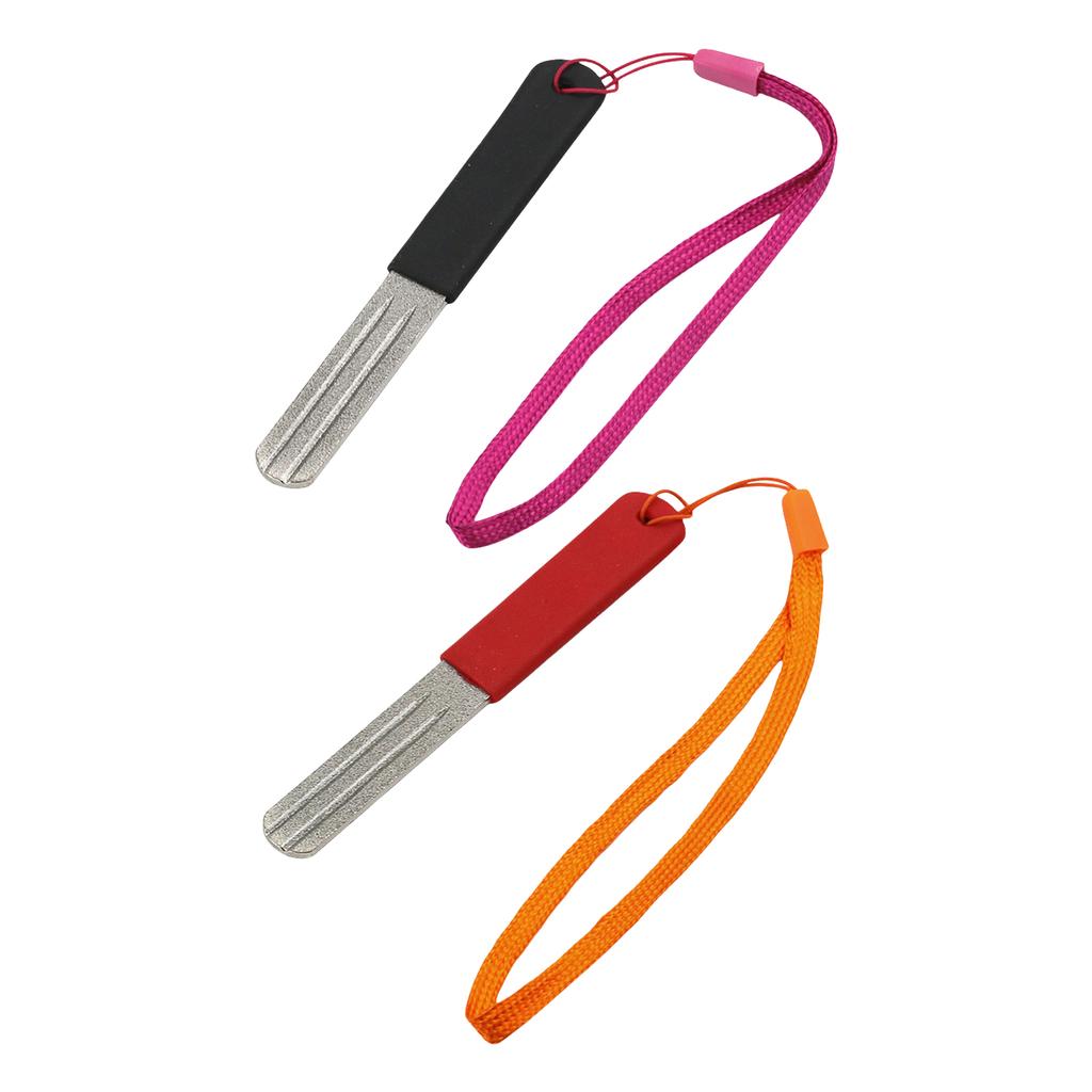 Fish Hook Sharpener Fishhook Hone Diamond File Sharpening Whetstone Sharpening Tool Accessory Grinding Tool Double Side