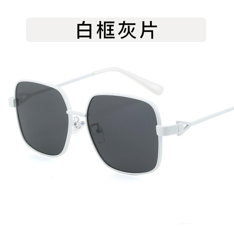 Hip Hop Style Sunglasses Man Woman Square Shape Metal Frame Sunglasses Women UV400 Protection Male Female Sun Glasses