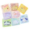 Charming Japanese-Style Sticker Set: Cartoon, Student, Portable, Irregular-Shaped Sticky Notes for Office & Home