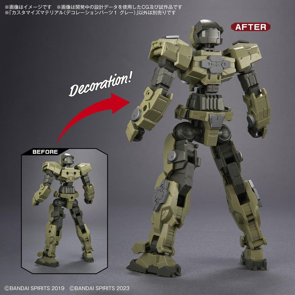 30MM Customization Material Part 1 (Decoration Gray)