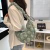 Dumplings Bag Rhombus Plaid Handbag Korean Style Bubble Cloud Bag Cute Korean Shoulder Bag  Lady