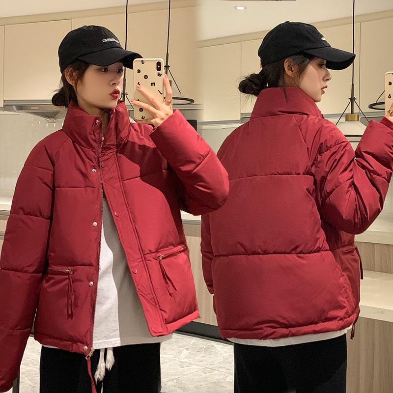 Maillard Women's Petite Cotton Padded Jacket - Loose Fit, Cold-Proof, Autumn/Winter Wear