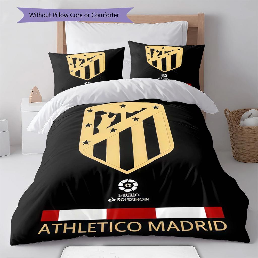 Set Copripiumino Trapuntato Atleti Copripiumino Federa Decorazione per la Casa Regalo di Compleanno (1 * copripiumino + 2 * federa, senza nucleo)