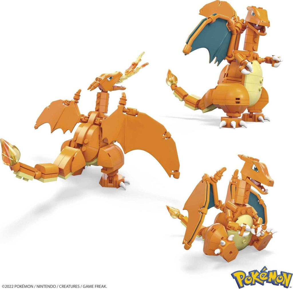 MEGA CONSTRUX Pokemon Charizard [222 Pieces] [Ages 8 and Up] GWY77